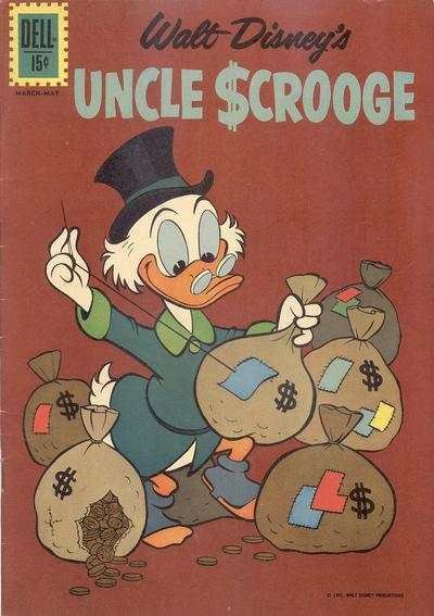 Uncle Scrooge (1953 series) #37, Poor (Stock photo)