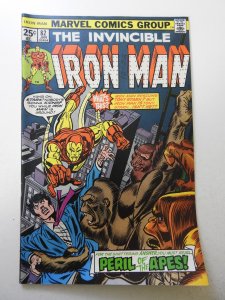 Iron Man #82 (1976) FN Condition! MVS intact! ink fc