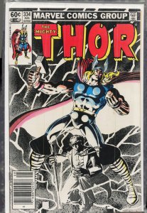 Thor #334 (1983) Thor