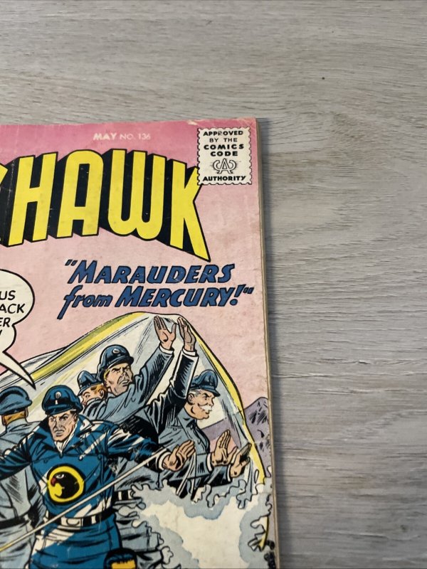 BLACKHAWK #136 Low Grade 1959