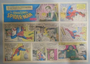 Spiderman Sunday #4 by Stan Lee & John Romita from 1/16/1977 Size 11 x 15 inches