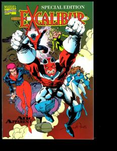 10 Excalibur Marvel Comics # 124 125 FB 1 Annual 1 2 + Mojo + SP + Vs Xmen+ JF26