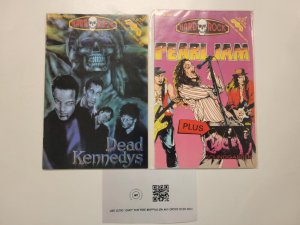 2 Hard Rock Revolutionary Comic Books #8 13 Pearl Jam Dead Kennedys 71 LP4