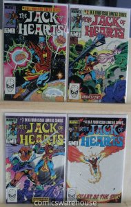 Jack of Hearts (Marvel 1983) 4 Issue Limited Series Set NM