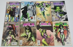 She-Hulk #1-12 VF/NM complete series - dan slott - marvel comics set lot signed