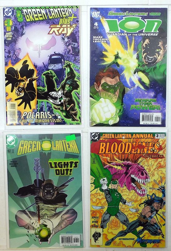 Green Lantern Lot of 4 #167, Annual 2, Ion 4, Plus 1 2003 DC 1st Print Comics