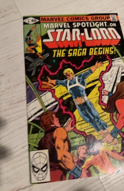 Marvel Spotlight #6 (1980)1st star lord app