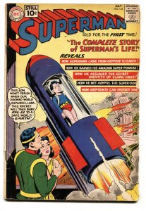 SUPERMAN #146-1961-CLARK KENT-KRYPTO-SILVER AGE-CLASSIC COVER-vg