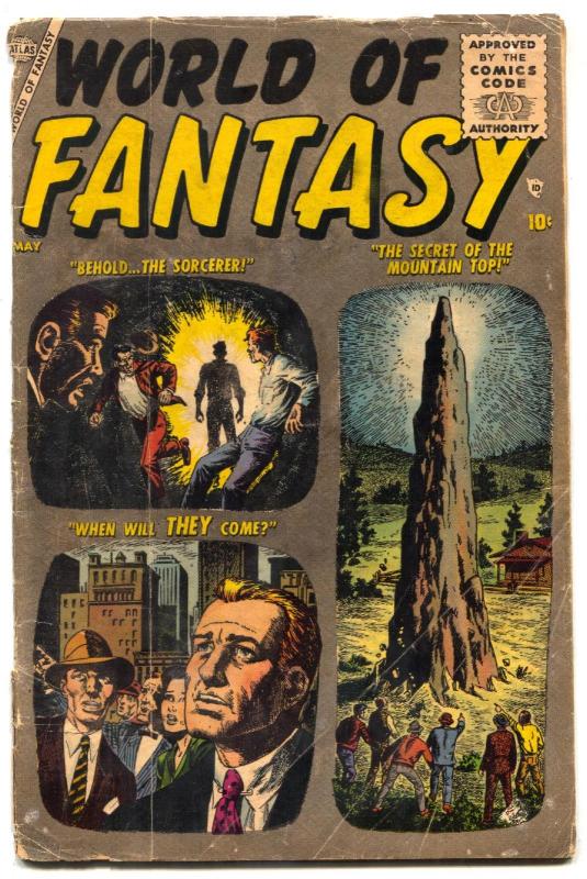 World Of Fantasy #1 1956- Atlas Horror/Science Fiction G