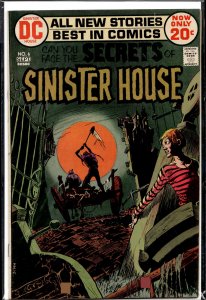 Secrets of Sinister House #6 (1972) Cain the Caretaker