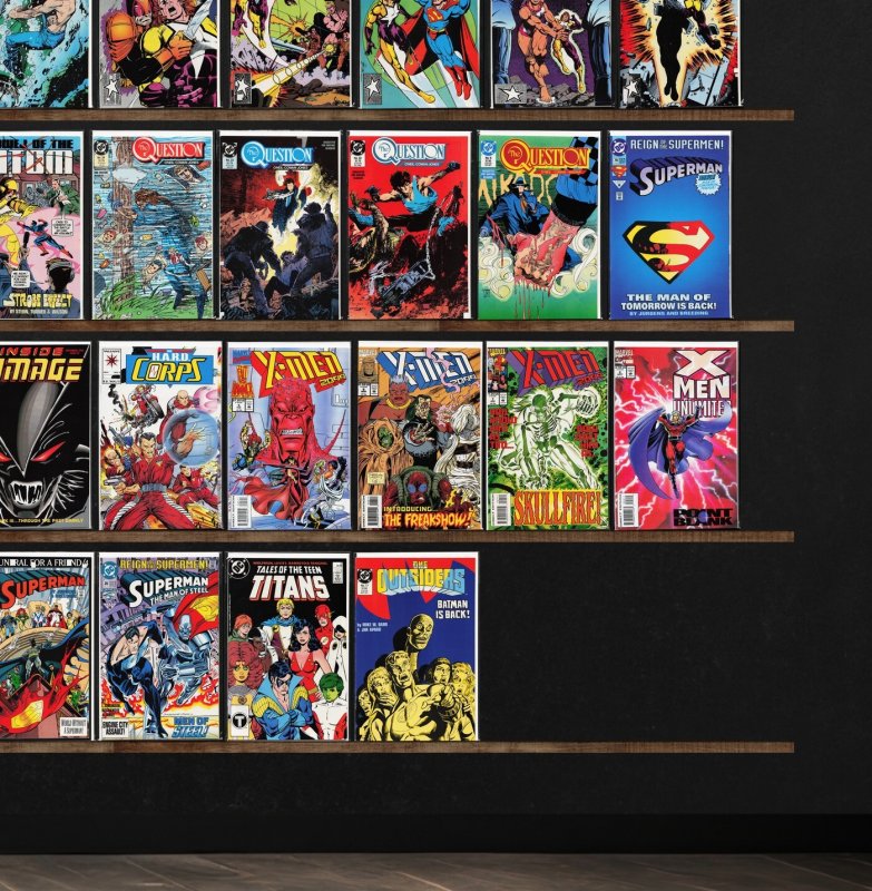 Huge Lot 150+ Comics with The Outsiders, Starman, X-Men 2099 & More!