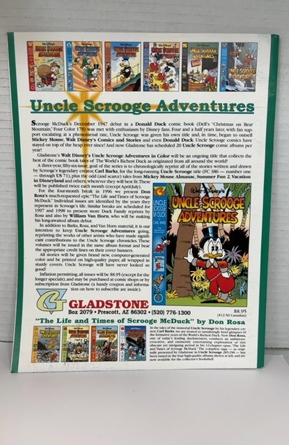 Walt Disney's Uncle Scrooge Adventures In Color #7 (1996)