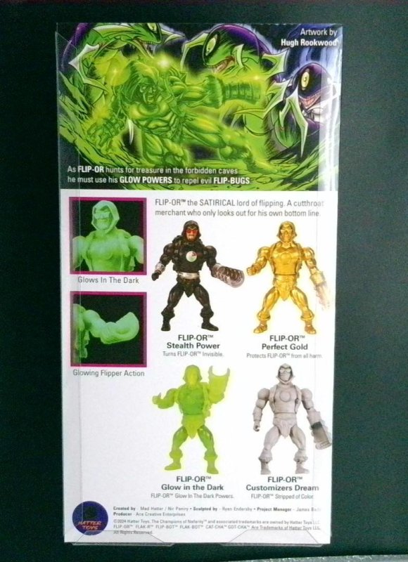 Flip-Or Glow In The Dark Champions of Defaria Hasbro 2024