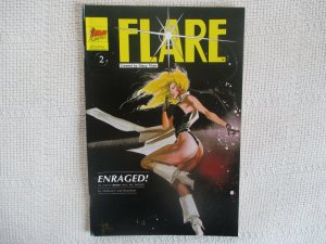 1991 Flare #2 January Hero Graphics Comics VF