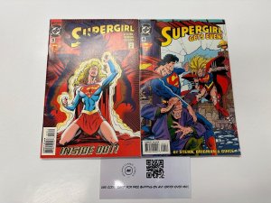 2  Supergirl  DC Comic Book # 3 4 Superman Batman Flash 63 CT5