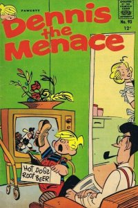 Dennis the Menae #93 ORIGINAL Vintage 1967 Fawcett Comics