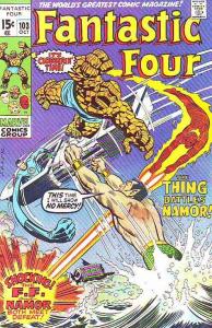 Fantastic Four #103 (Oct-70) FN Mid-Grade Fantastic Four, Mr. Fantastic (Reed...