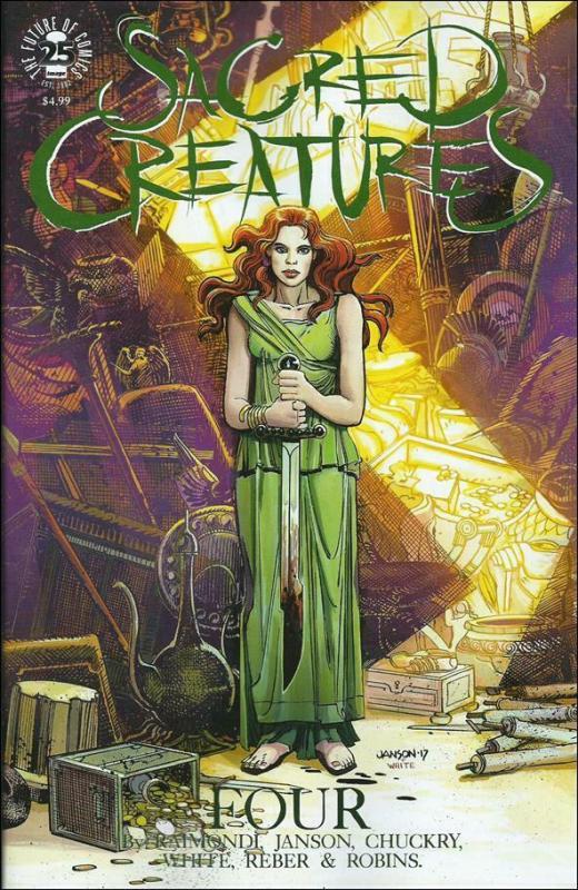 Sacred Creatures #4B VF/NM; Image | save on shipping - details inside