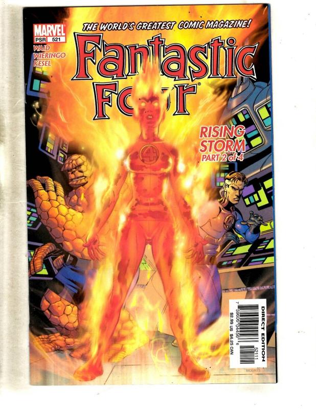 10 Fantastic Four Marvel Comics # 515 516 517 518 519 520 521 522 523 524 J360