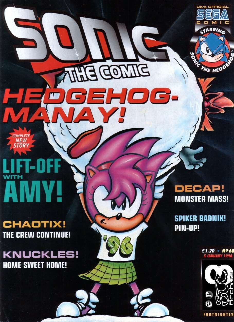 Sonic the Comic #168 VF ; Fleetway Quality Comic Book 