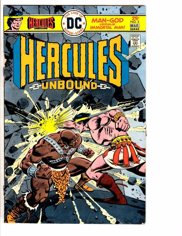 4 DC Comics Hercules 3 Justice League 132 Action Comics 444 FBT Unknown 23 J201