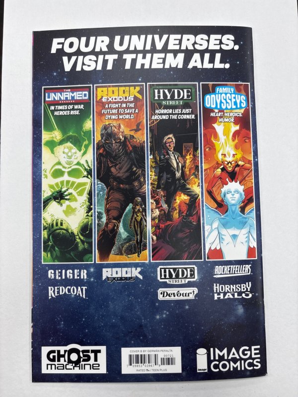 Redcoat #7 Cover B - Germán Peralta (2024)