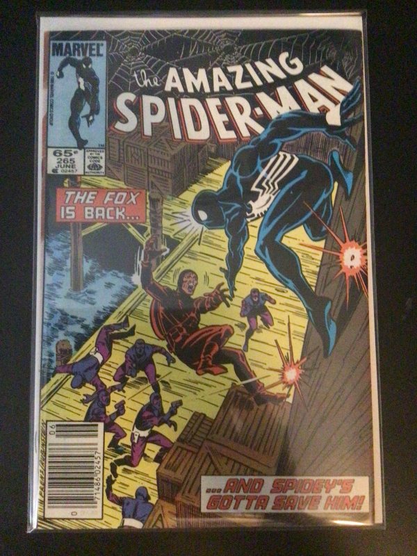 The Amazing Spider-Man #265 (1985) 1st Silver Sable Newstand