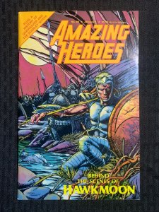 1986 AMAZING HEROES Comic Magazine #86 VG/FN 5.0 Hawkmoon / Scarlet Witch