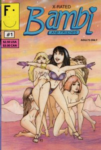 Bambi and Friends #1 (1991) Adult Comic X-Rated Friendly comic Grade VG/F 5.0