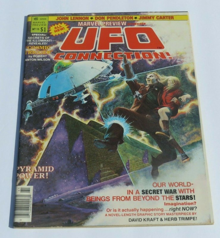 Marvel Preview Presents UFO Connection #13 VF+ High Grade John Lennon Secret War