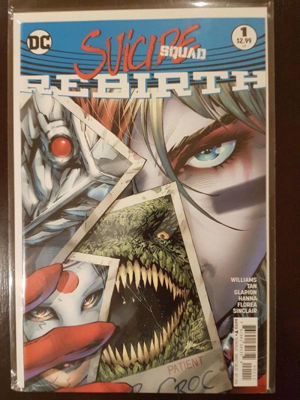 SUICIDE SQUAD #1, NM, Philip Tan, Rebirth, 2016, more Harley Quinn in store