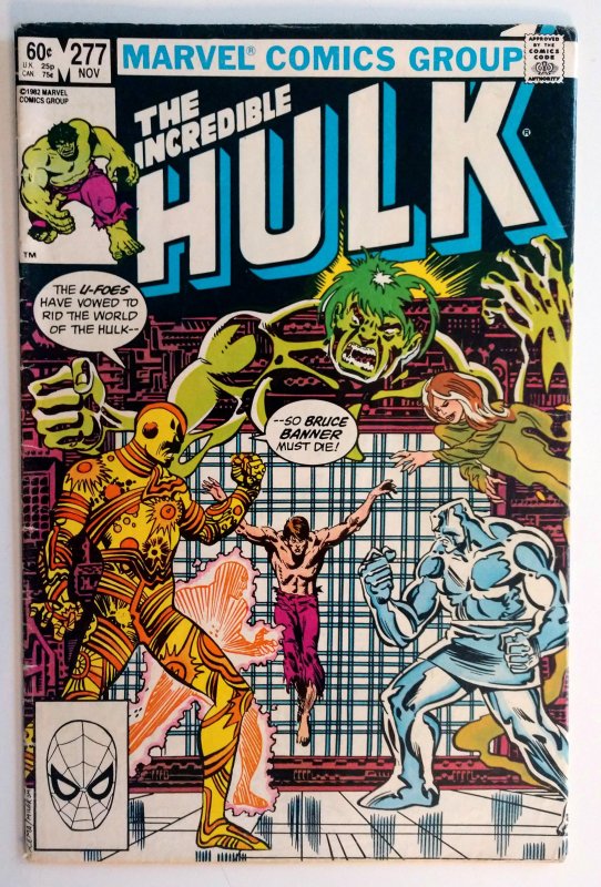 The Incredible Hulk #277 (FN, 1982)