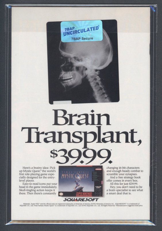 7BAP Uncirculated - Action Comics feat Superman #684 (1992)