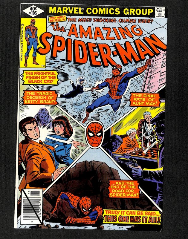 Amazing Spider-Man #195 2nd Appearance Black Cat!