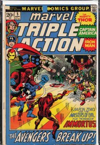 Marvel Triple Action #5 (1972) The Avengers