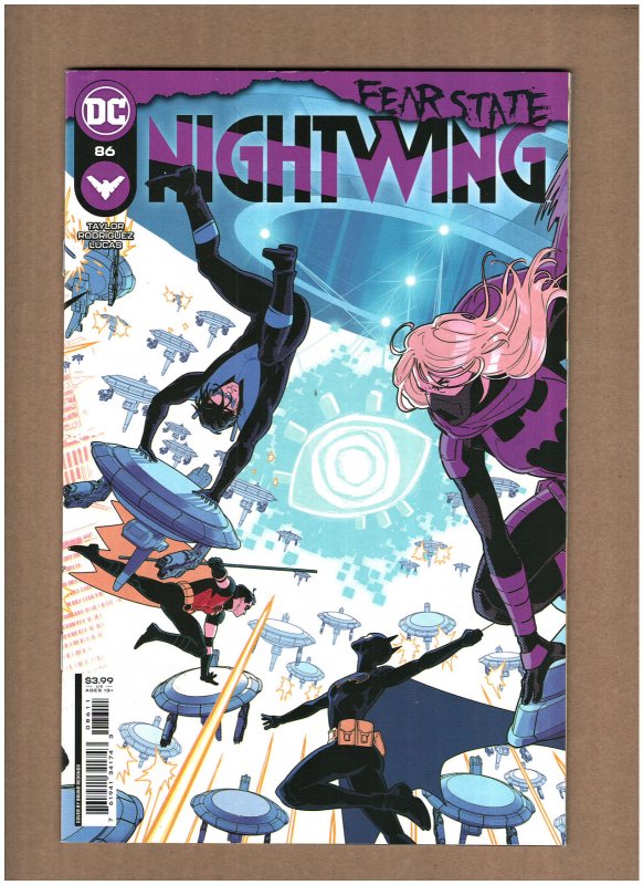 Nightwing #86 DC Comics 2021 BATGIRL APP. Bruno Redondo Variant NM- 9.2