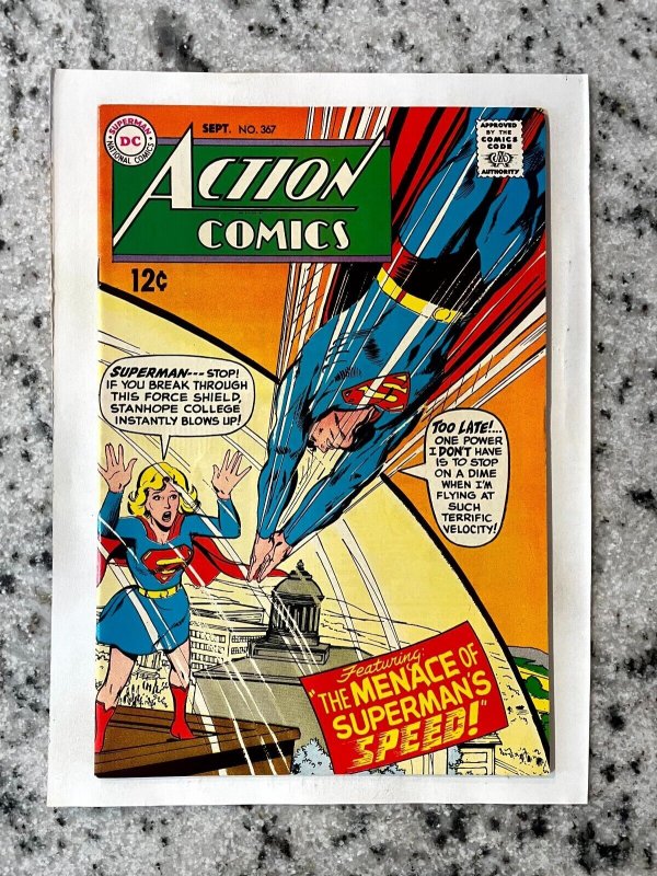 Action Comics # 367 NM- DC Comic Book Superman Batman Flash Wonder Woman 9 J859