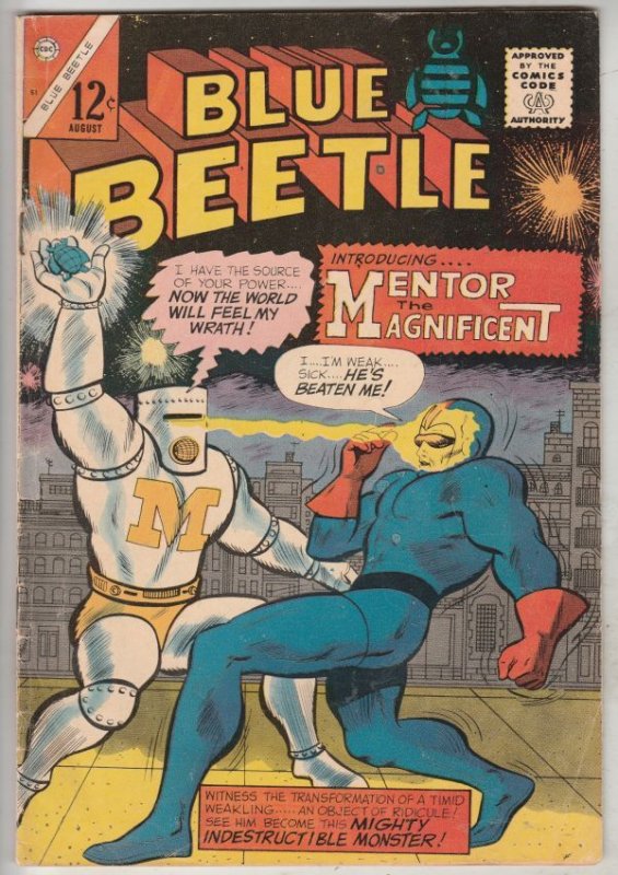 Blue Beetle #56 (Aug-66) VF+ High-Grade Blue Beetle (Ted Kord)