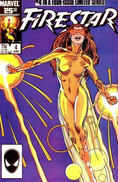 Firestar (1986 series) #4, NM- (Stock photo)