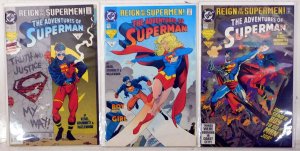 Adventures Superman Lot 3 #501 B, 502, 503 1993 DC Superboy Supergirl Comics