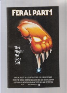 Feral #1 - Halloween Homage - 2nd print (7/7.5) 2021