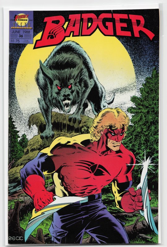 Badger #36 (1988) Badger