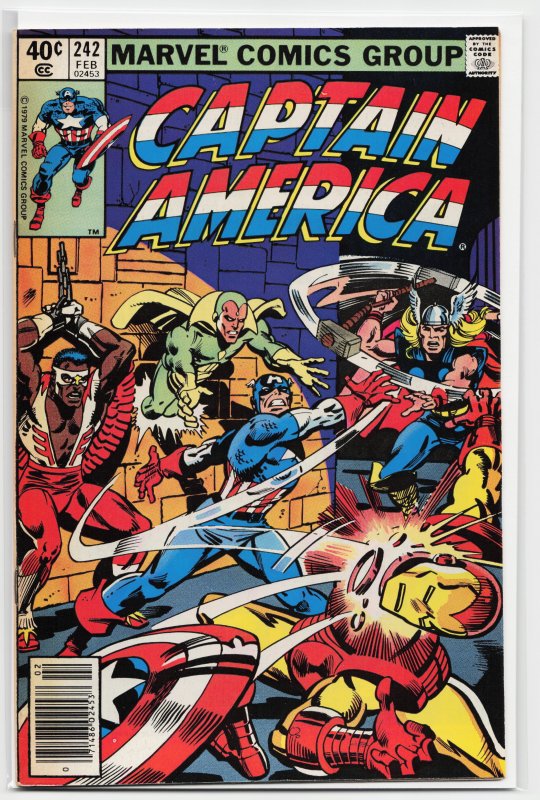 Captain America #242 (1980) Captain America