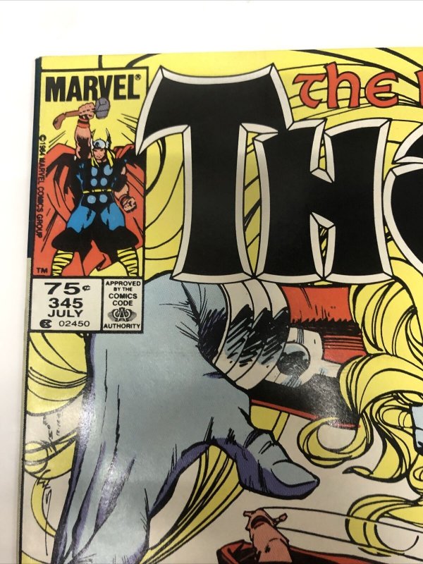 Thor (1984) # 345 (VF) Canadian Price Variant • CPV • Walter Simonson •Marvel