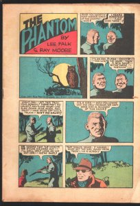 Ace #100 1945-Historic 100th issue-Phantom, Jungle Jim, Pete the Tramp, Blond...