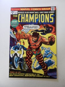 The Champions #1 (1975) VG/FN condition  subscription fold