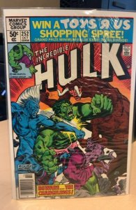 The Incredible Hulk #252 (1980) 5.0 VG/FN