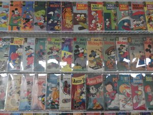 Huge Lot of  150+ Comics W/ Bugs Bunny, Mickey Mouse, Uncle Scrooge! Avg. VG