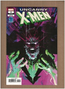 Uncanny X-Men #4 Marvel Comics 2019 Fantastic Four Villains Variant NM 9.4