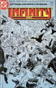 Infinity Inc. (1984 series)  #12, NM- (Stock photo)
